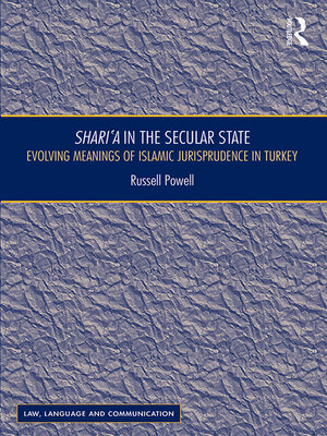 cover image of Shari'a in the Secular State